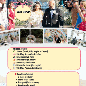 WEDDING IN BALI GOLD PACKAGE