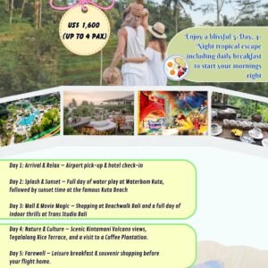 Holiday Family Package (4 Pax)