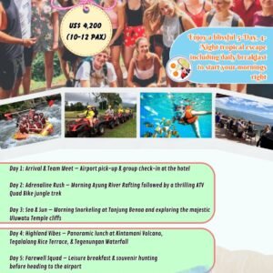 Holiday Large Group Package (10-12 Pax)